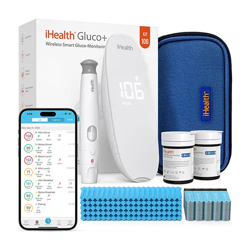 ihealth-gluco-wireless-blutzuckermessger-t-200-kit-kabellos image 1