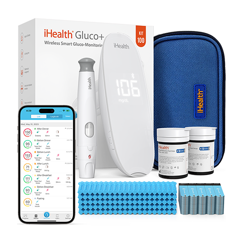 ihealth-gluco-wireless-blutzuckermessger-t-200-kit-kabellos image 1