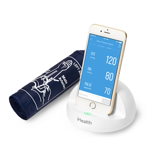 ihealth-ease-blutdruckmessger-t-oberarm-standard-manschette-akku image 1