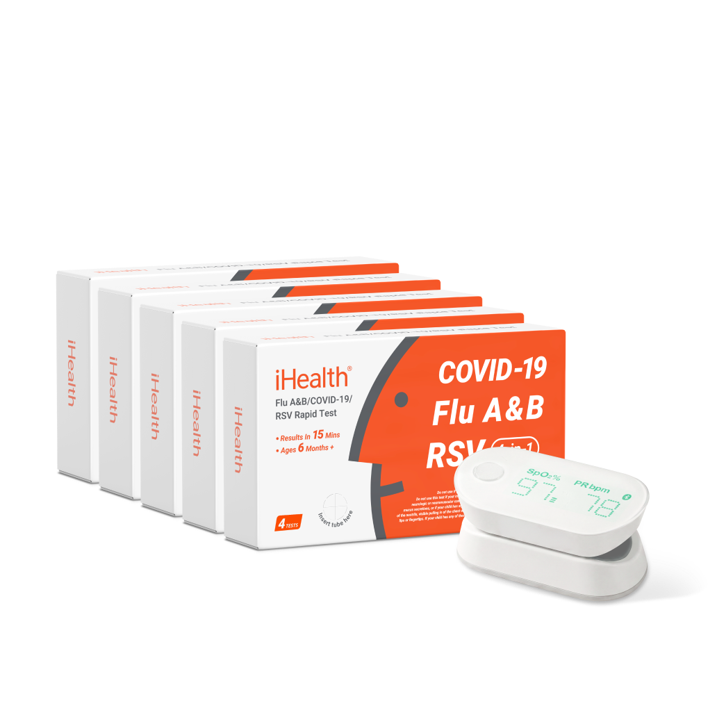 ihealth-bundles-4-in-1-familien-pack-20-tests-oximeter-set image 1