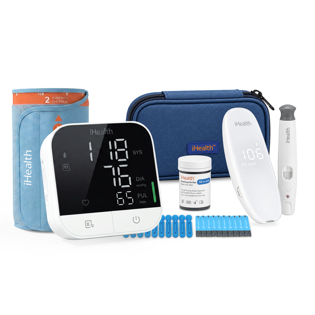 ihealth-bundles-track-pro-gluco-blutzuckermessger-t-set image 1