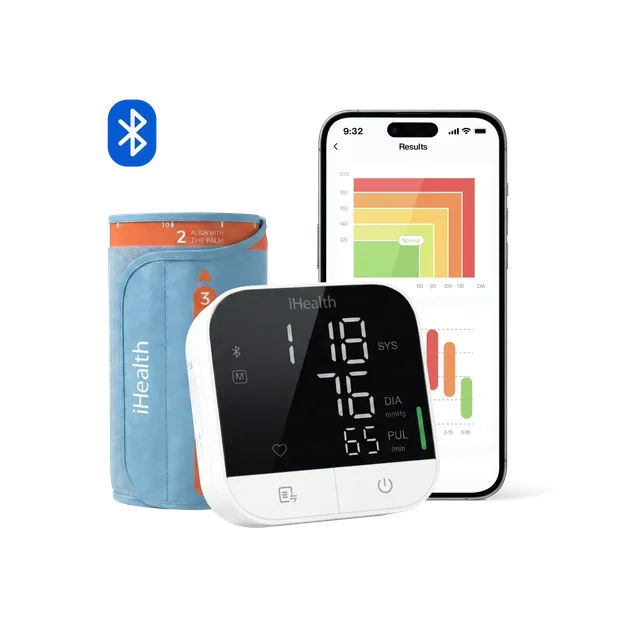 ihealth-track-pro-blutdruckmessger-t-oberarm-app-120-speicher image 1