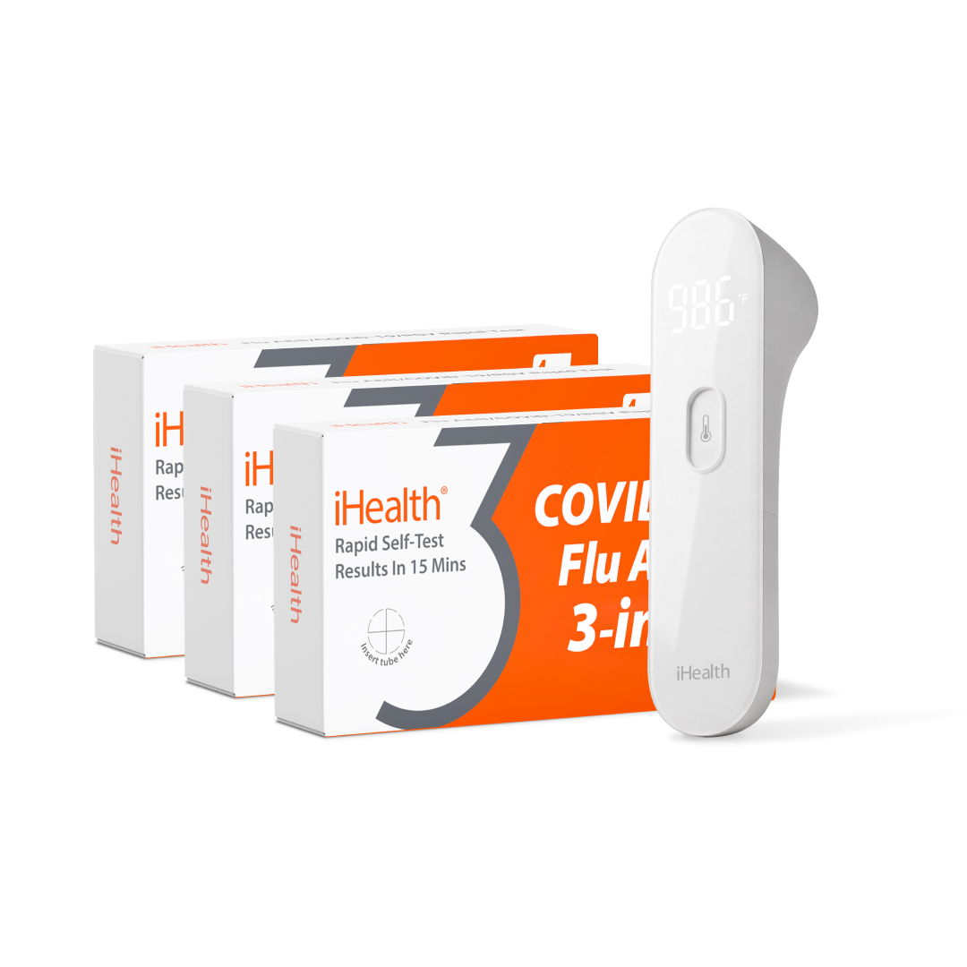 ihealth-3-in-1-familien-pack-12-tests-pt3-thermometer-wei image 1