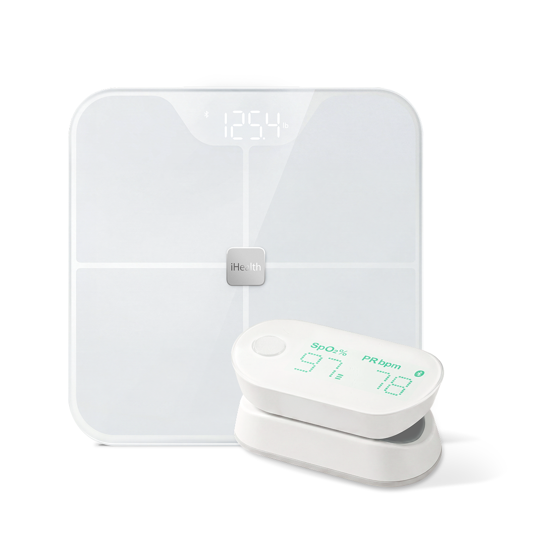 ihealth-air-pulsoximeter-nexus-smart-waage-bundle-mit-app image 1