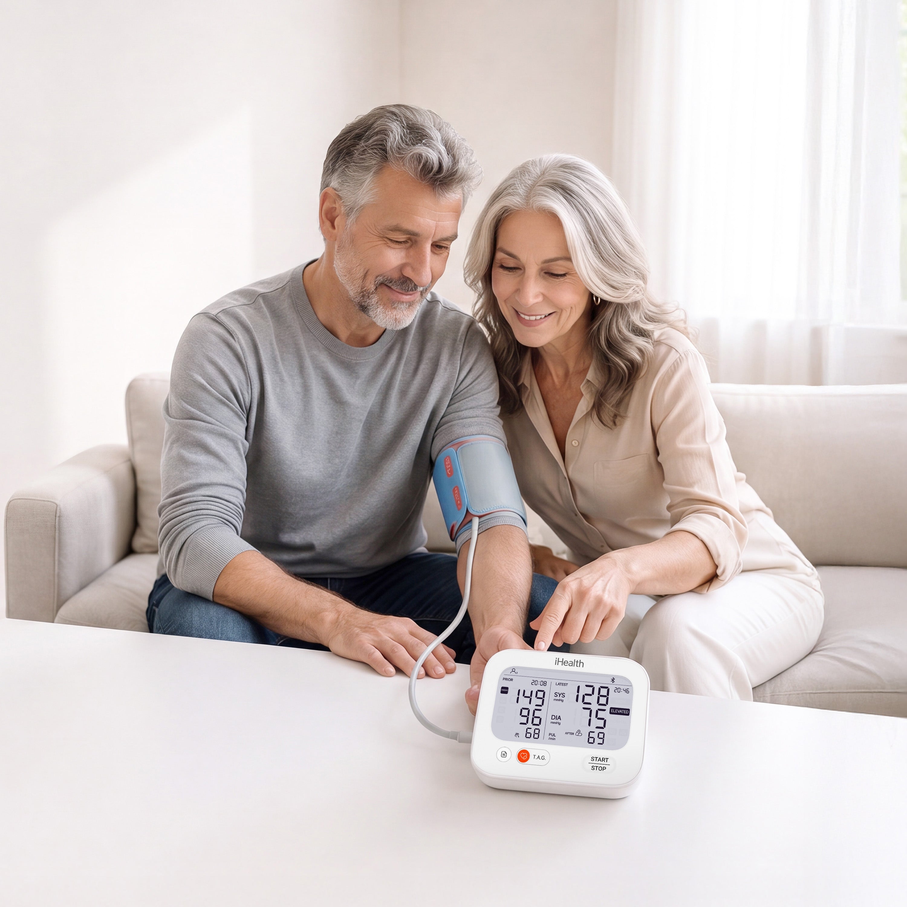 ihealth-jurni-connected-oberarm-blutdruckmessger-t-2-benutzer image 8