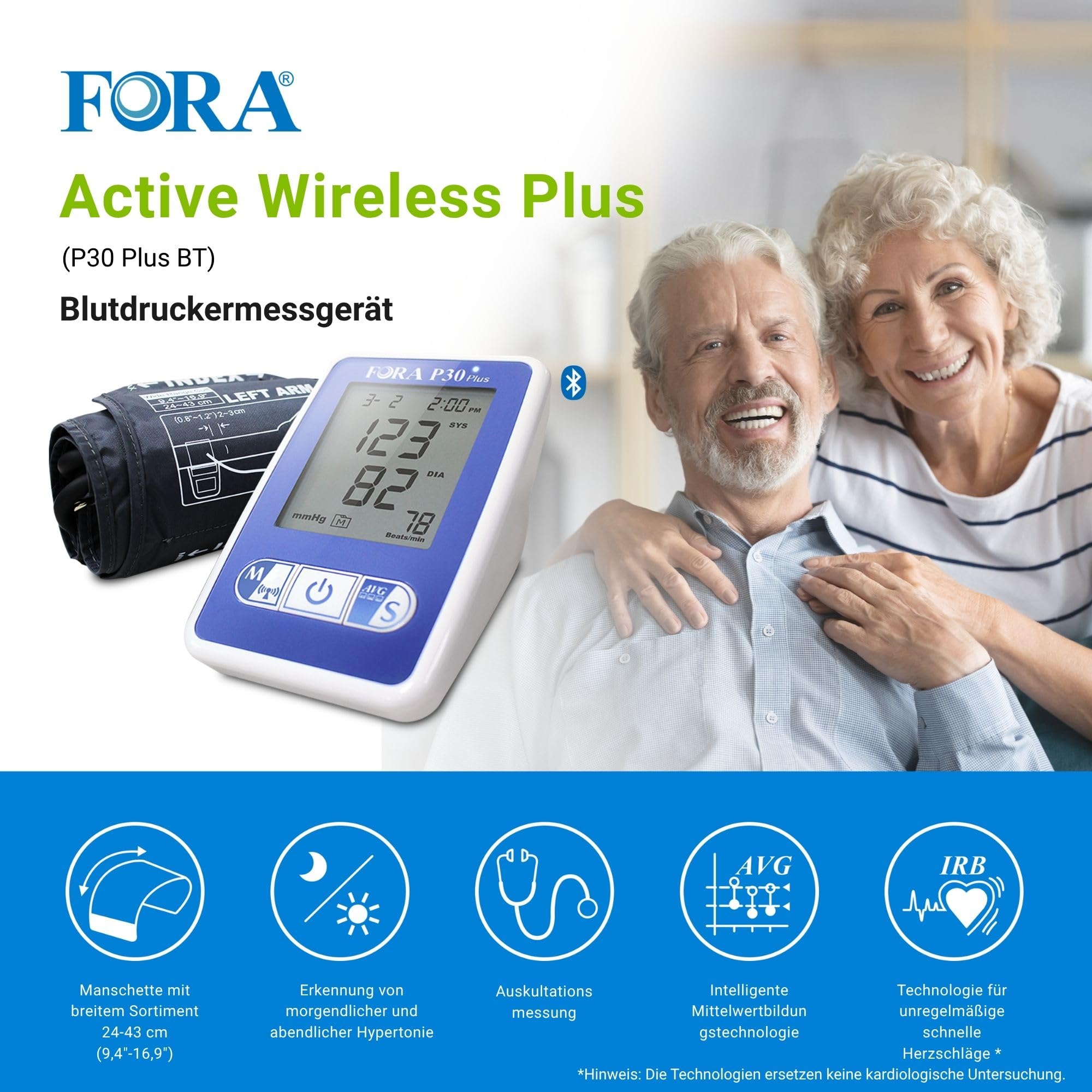 fora-p30-plus-oberarm-blutdruckmessger-t-mit-bluetooth-und-app image 2