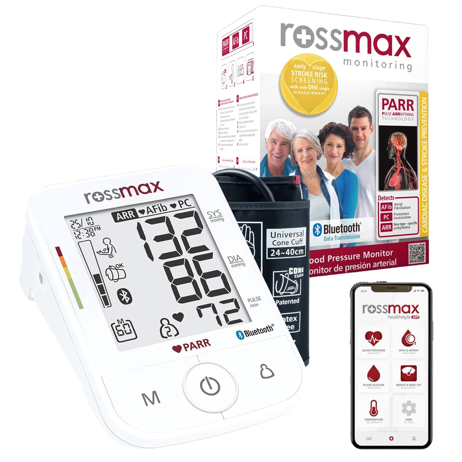 rossmax-x3-oberarm-blutdruckmessger-t-mit-manschette image 8