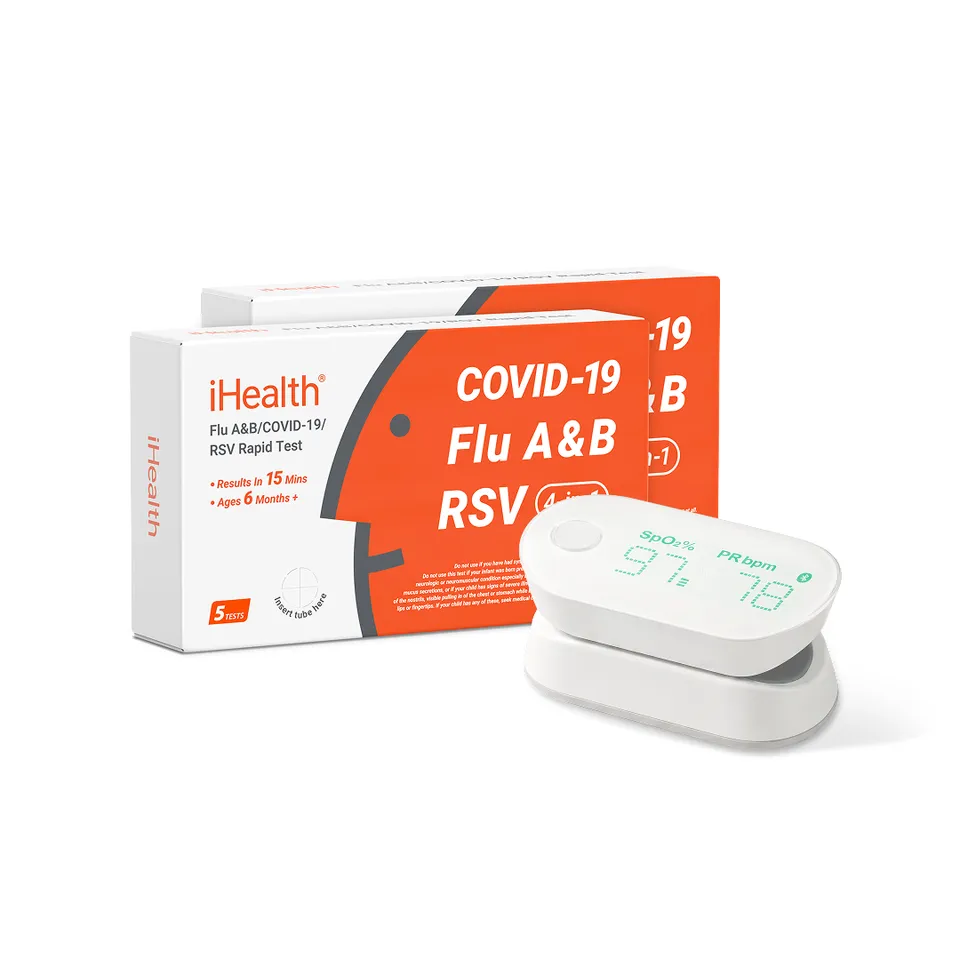ihealth-4-in-1-schnelltest-10-tests-pulsoximeter-set image 1