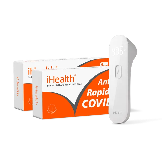 ihealth-covid-19-family-pack-10-tests-pt3-thermometer image 1
