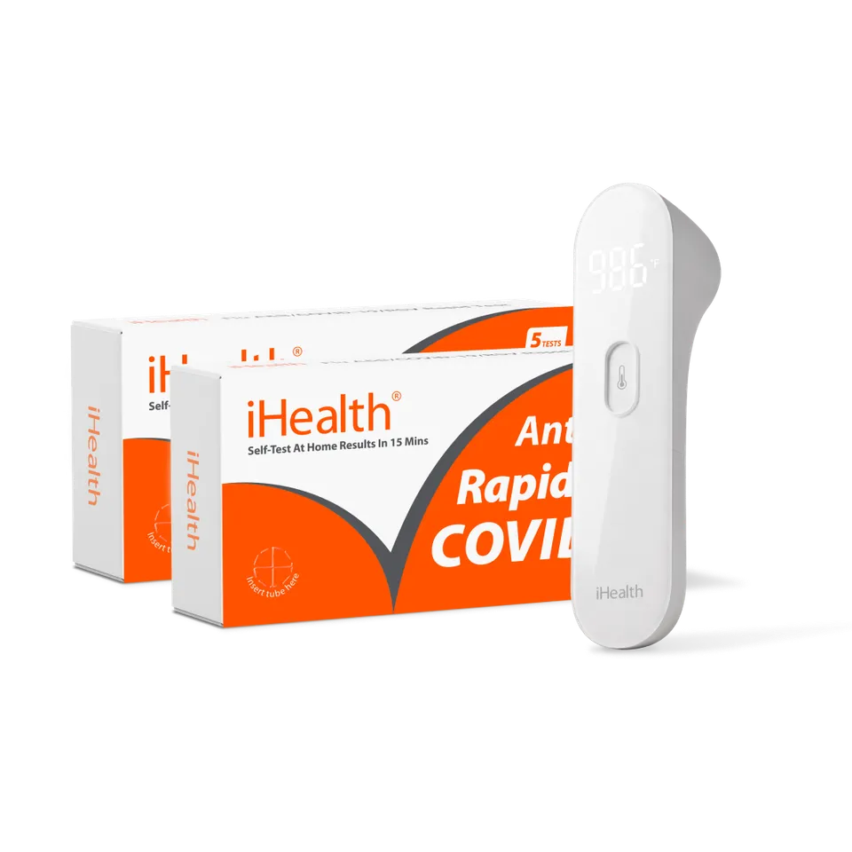 ihealth-covid-19-family-pack-10-tests-pt3-thermometer image 1