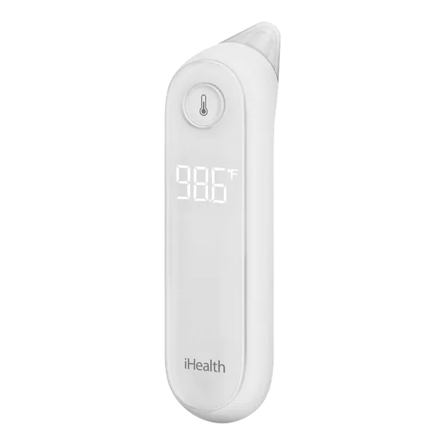 ihealth-pt5-infrarot-ohrthermometer-mit-etui-und-20-kappen image 1