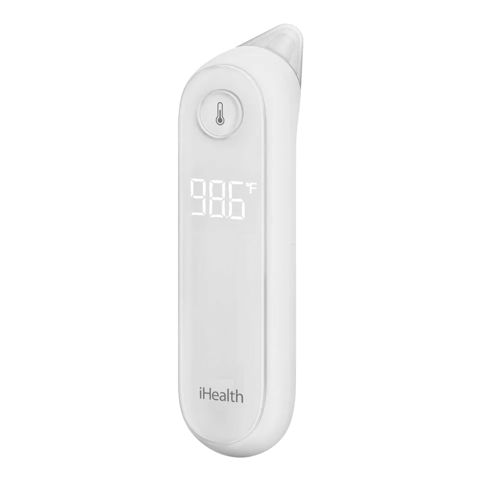 ihealth-pt5-infrarot-ohrthermometer-mit-etui-und-20-kappen image 1