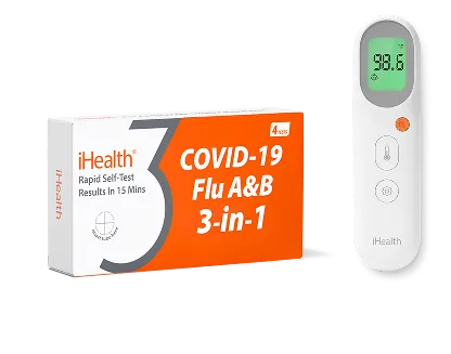 ihealth-3-in-1-test-4er-pt9s-stirnthermometer-bundle-set image 1