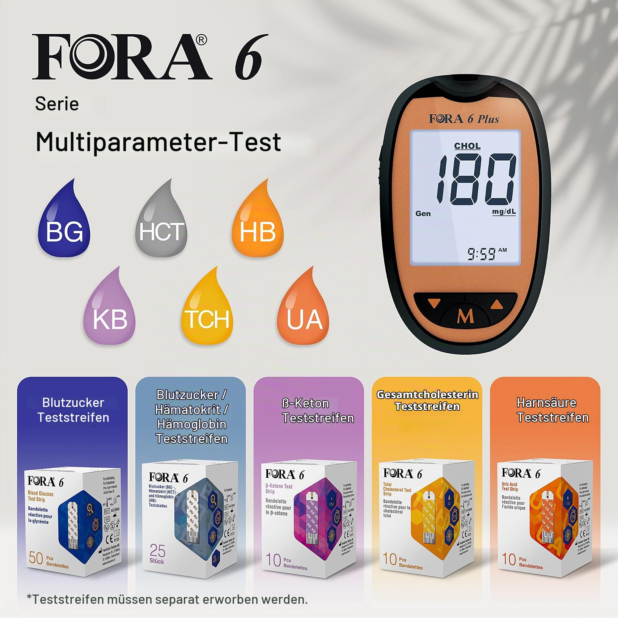 fora-6-plus-multifunktions-messsystem-blutzuckerger-t-ohne-streifen image 5