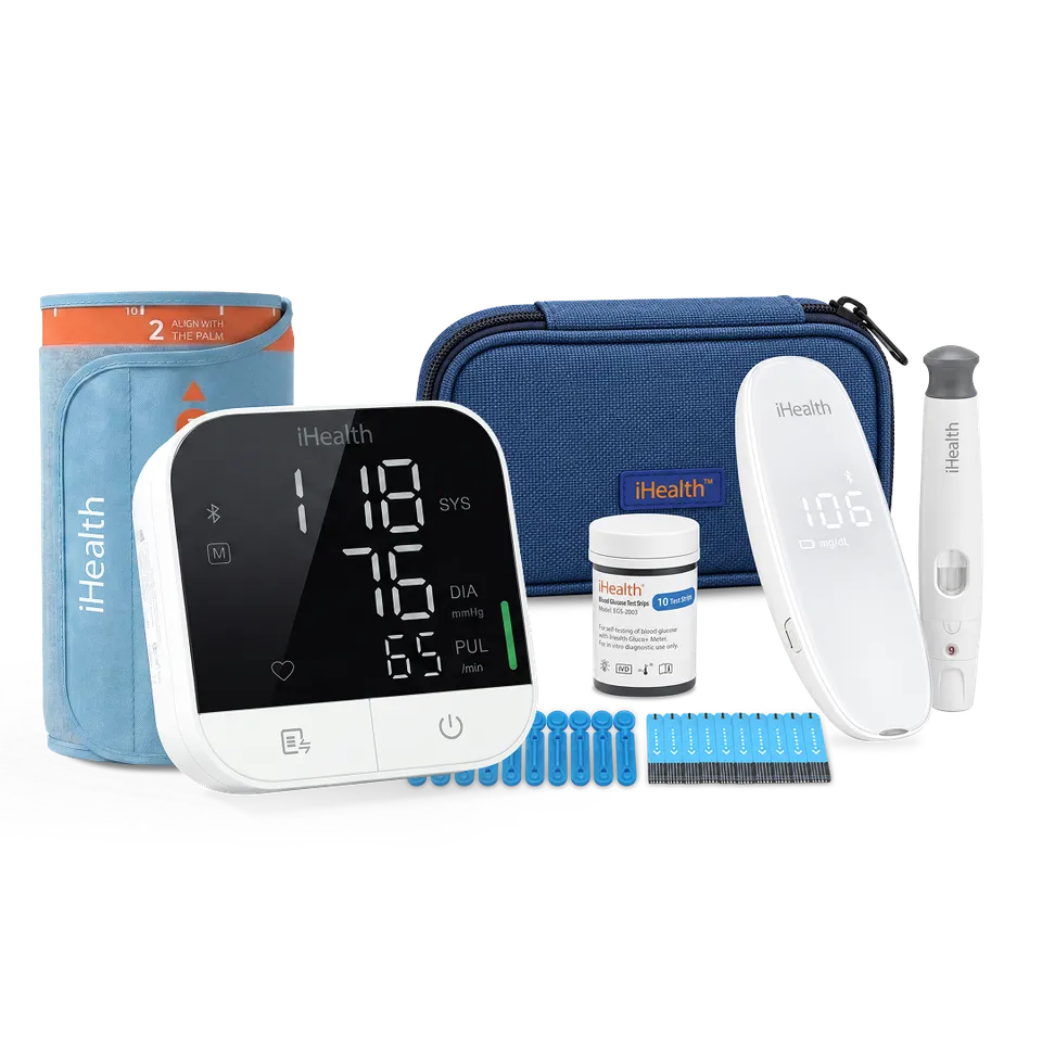 ihealth-bundles-track-pro-gluco-blutzuckermessger-t-set image 1