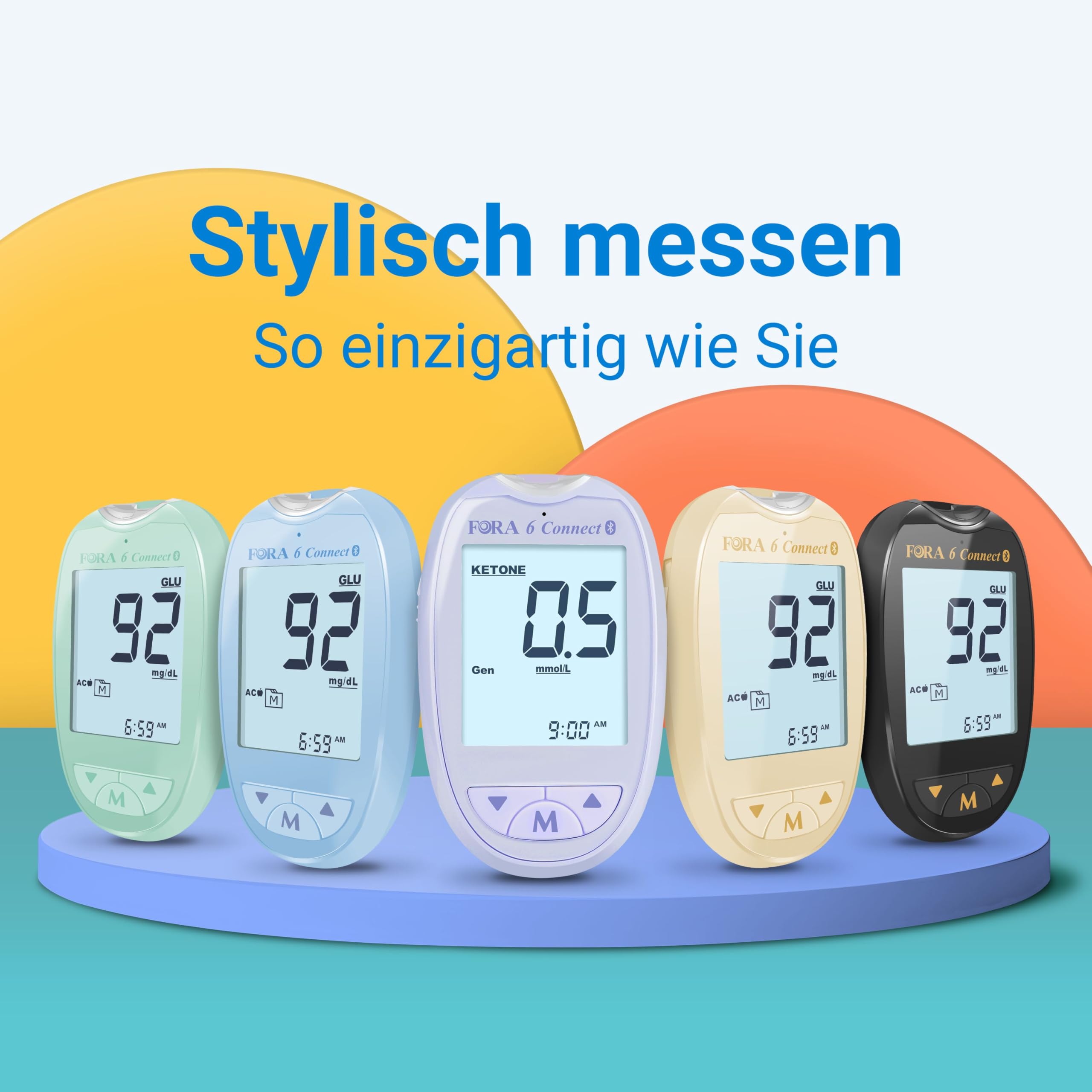 fora-6-connect-4-in-1-blutzuckermessger-t-lavendel-lila-bluetooth image 5