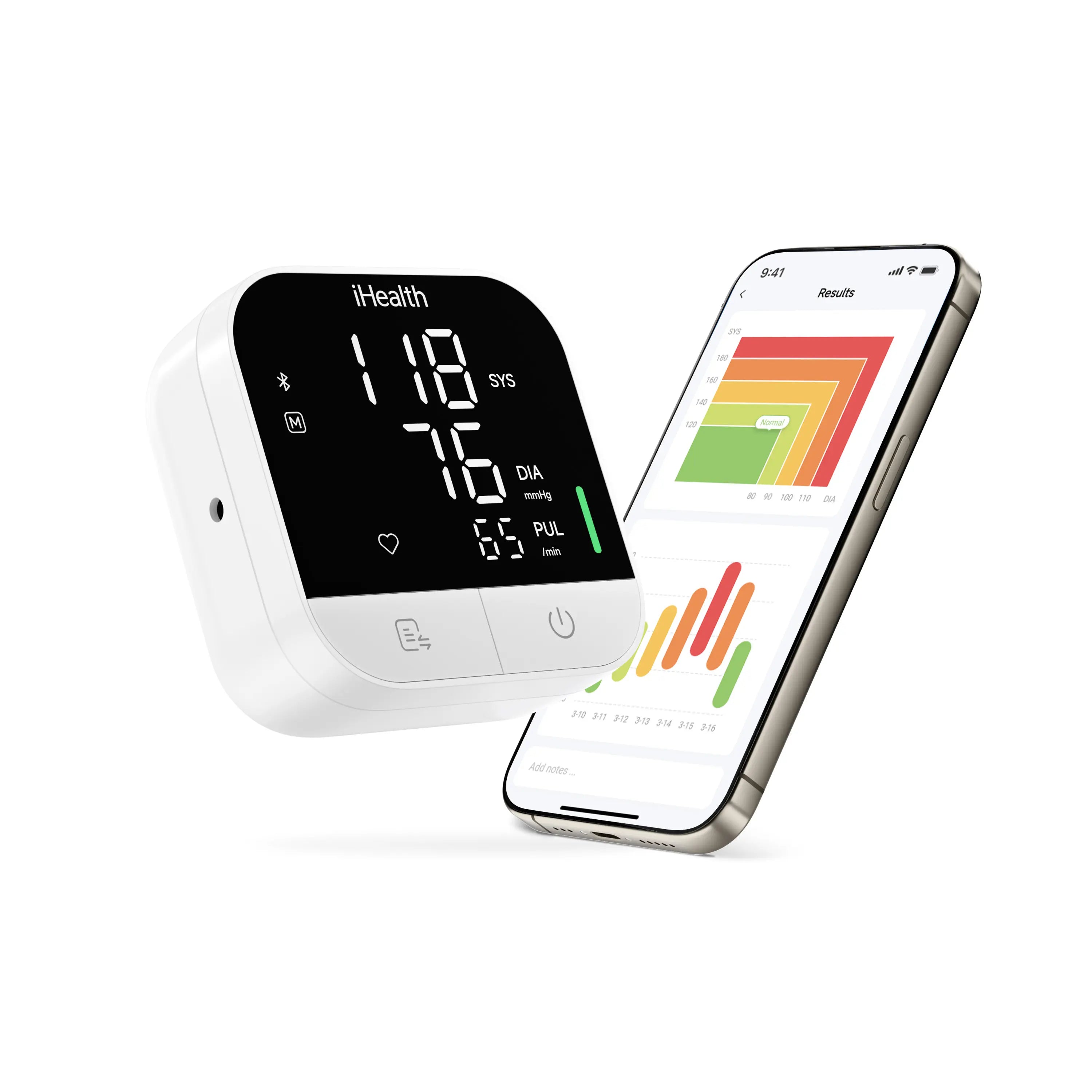 ihealth-track-pro-blutdruckmessger-t-oberarm-app-120-speicher image 2