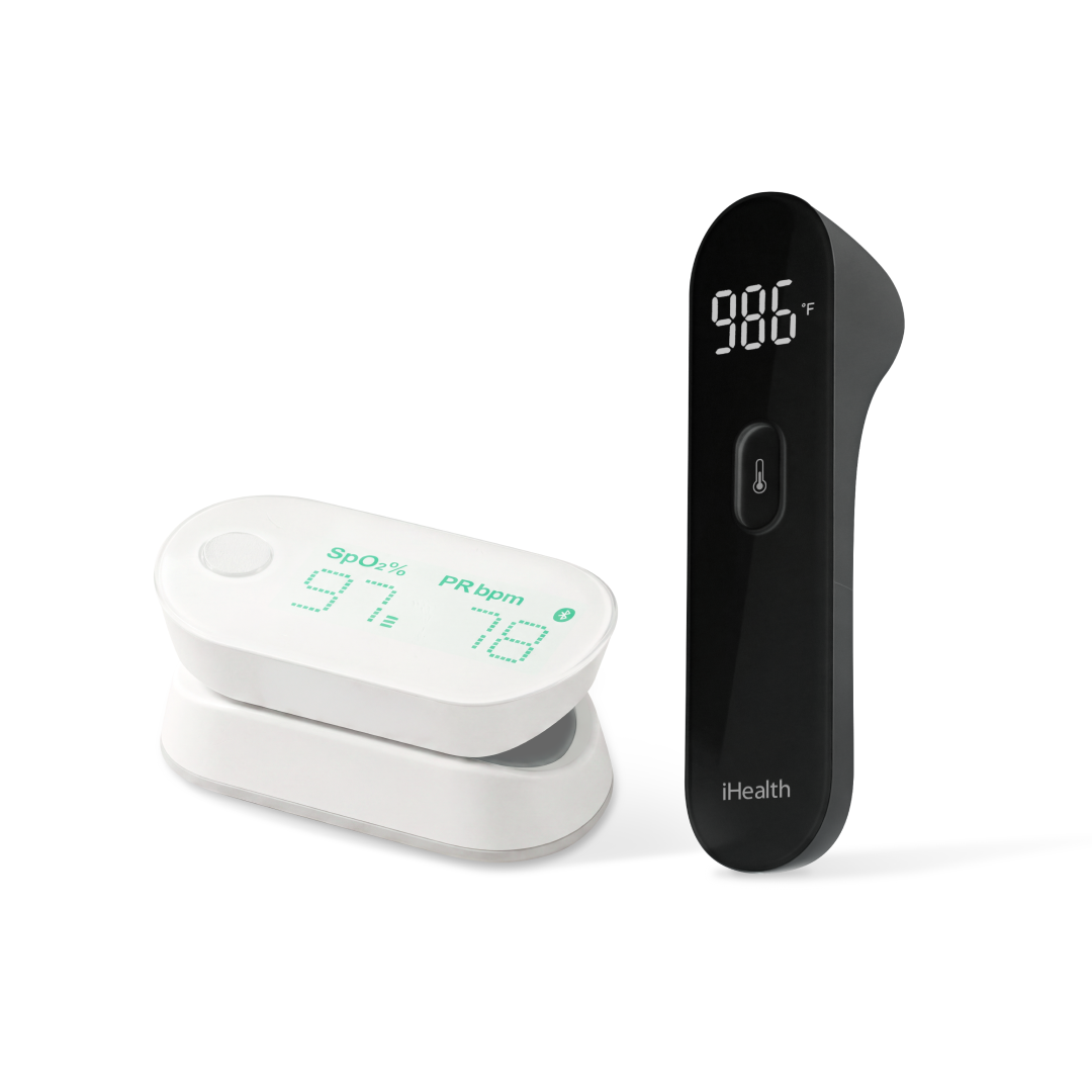 ihealth-bundles-pt3-stirnthermometer-pulsoximeter-set image 2