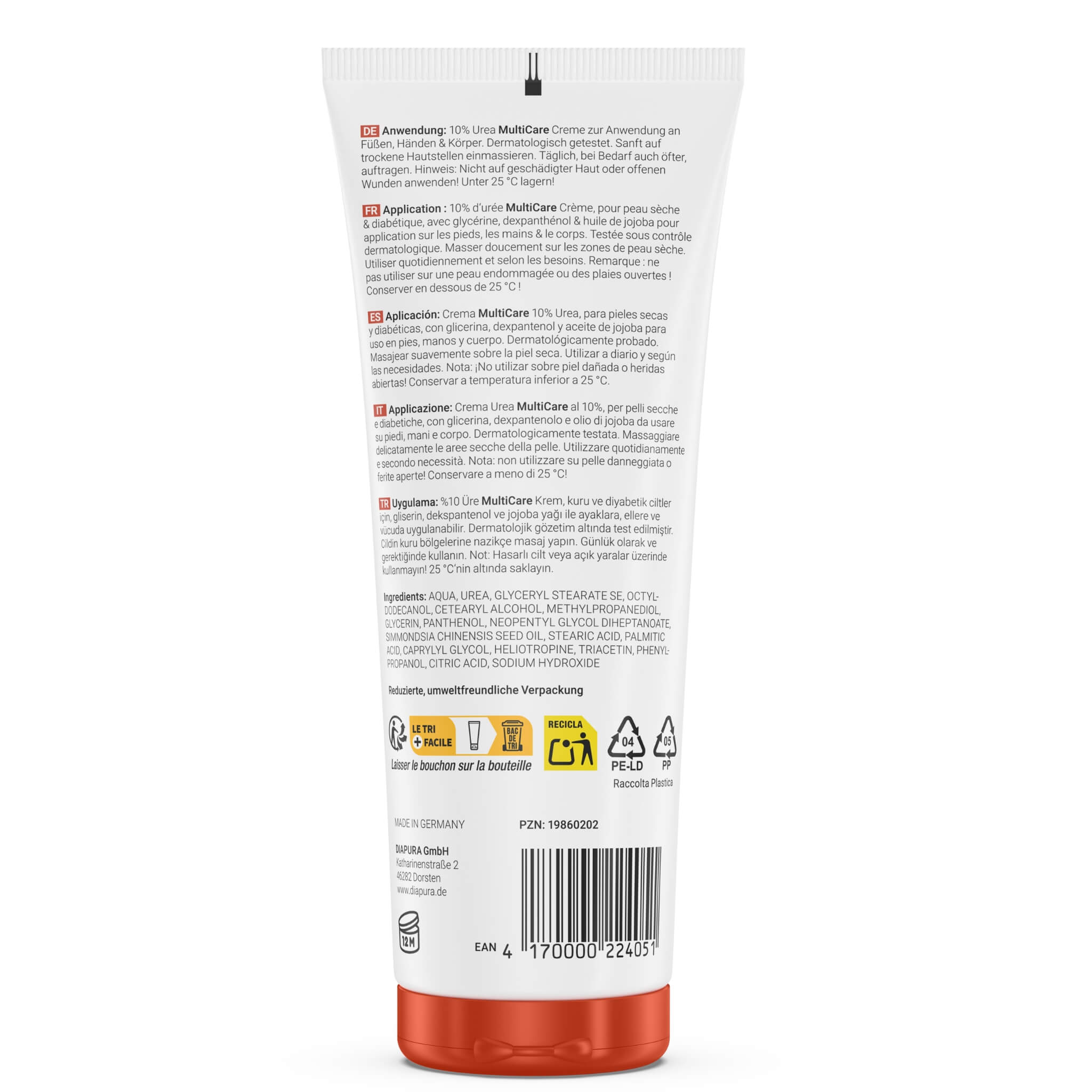 diapura-multicare-creme-10-urea-k-rpercreme-250-ml image 8