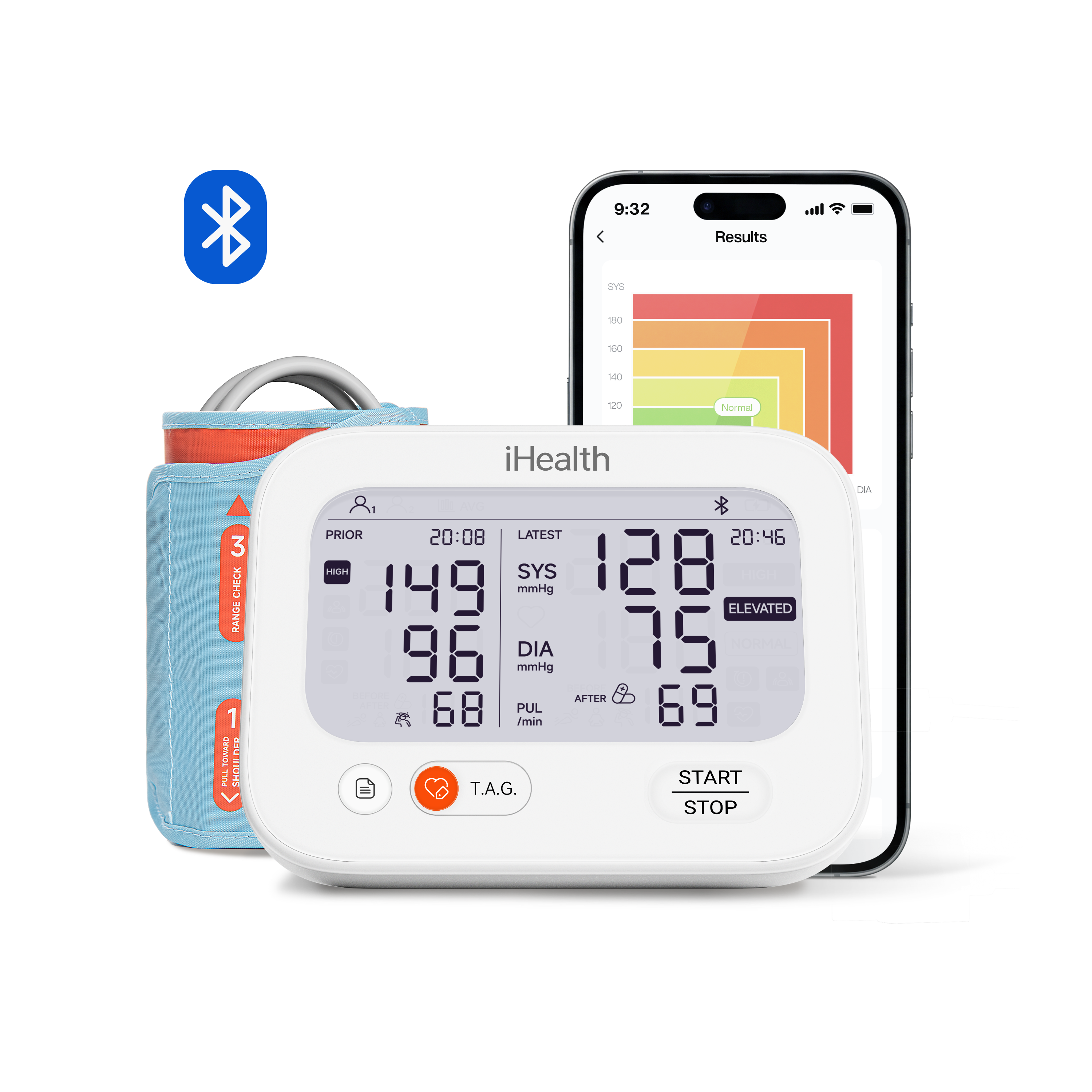 ihealth-jurni-connected-oberarm-blutdruckmessger-t-2-benutzer image 1