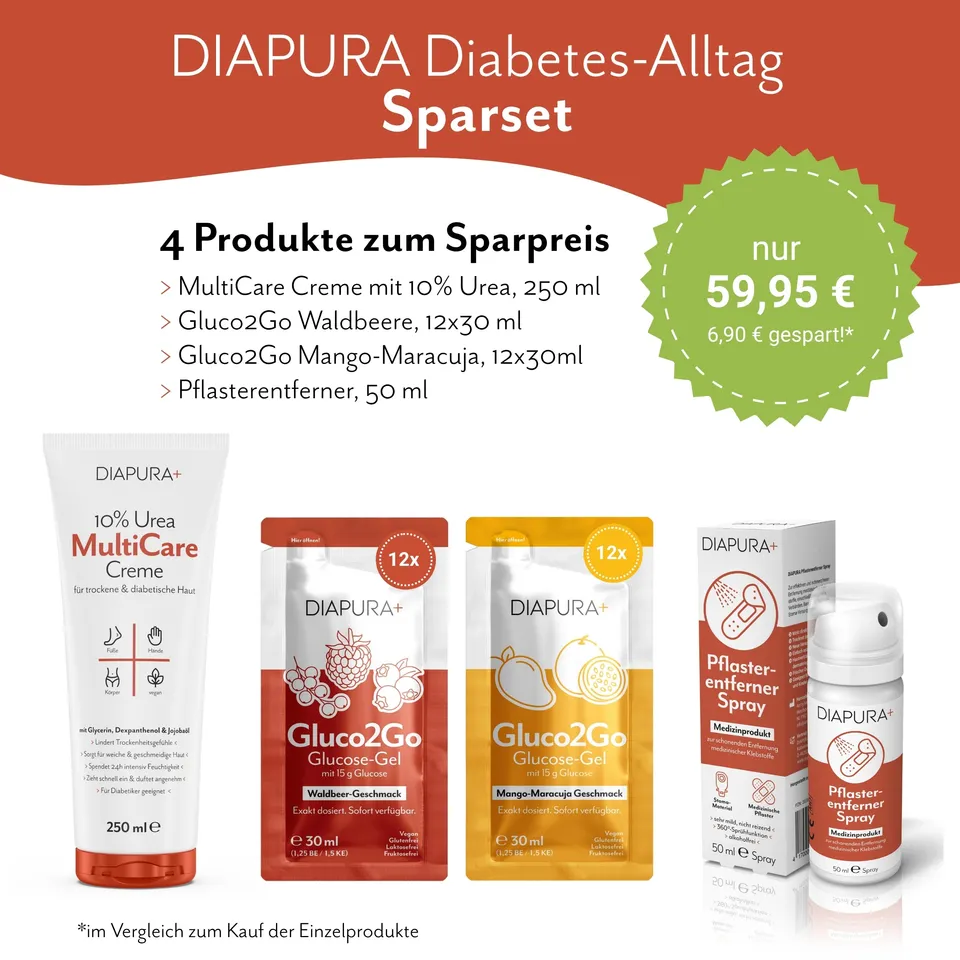 diapura-diabetes-helden-set-gluco2go-gel-creme-spray image 1