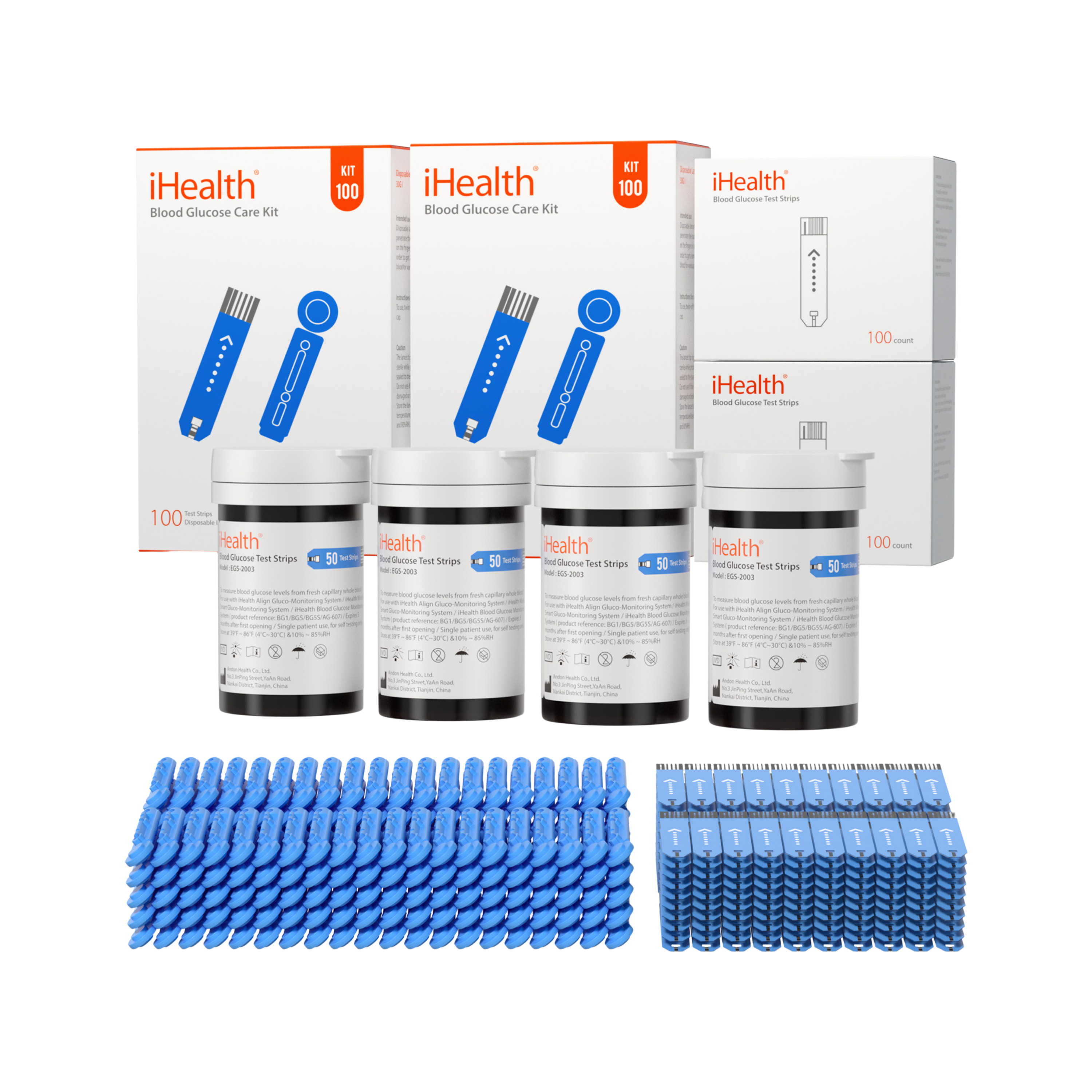 ihealth-blutzucker-teststreifen-50-st-ck-mit-lanzetten image 4