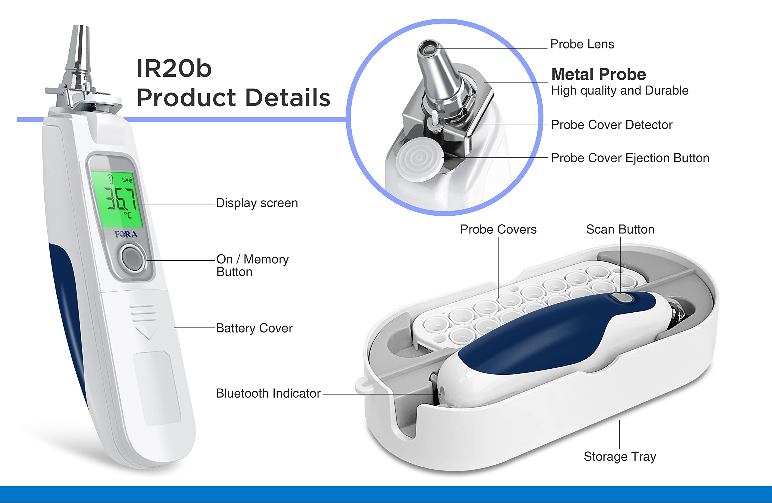 fora-ir20b-ohrthermometer-infrarot-bluetooth-fieber image 8